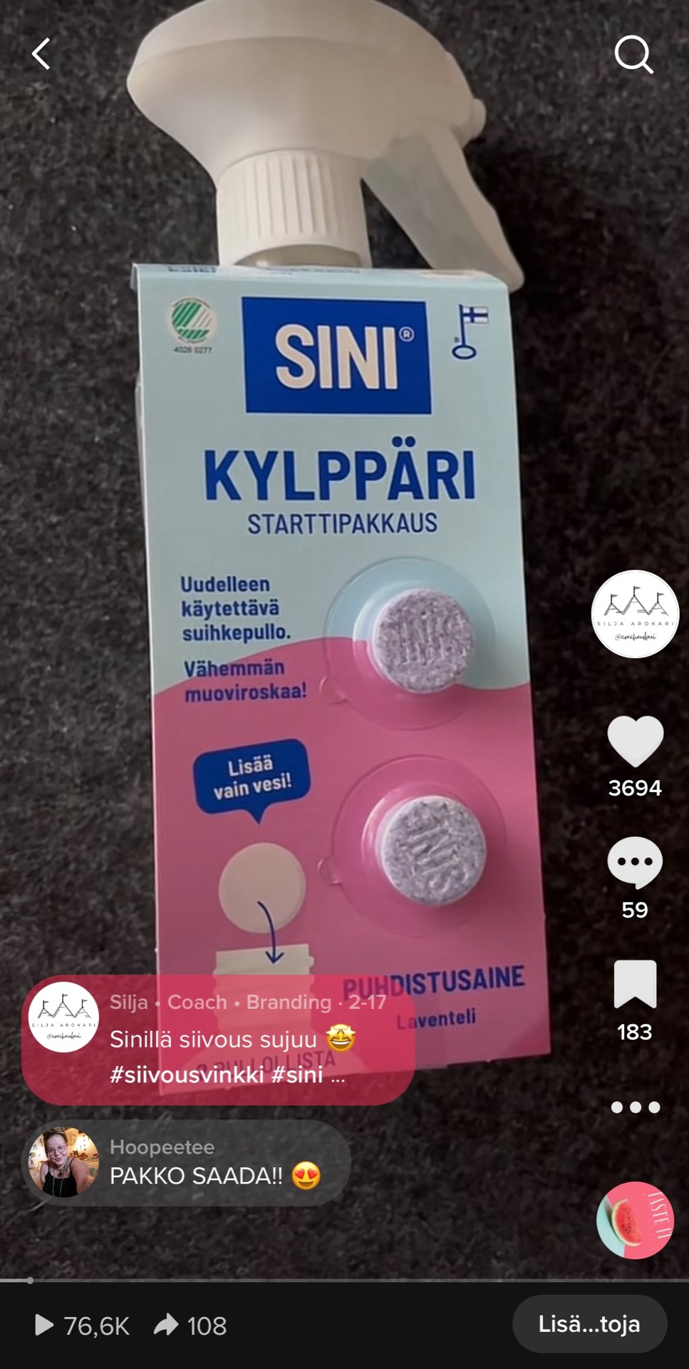 Siivousvinkit